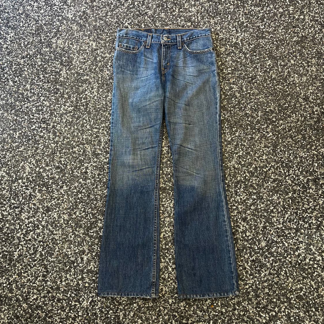 리바이스 518 슈퍼 로우 부츠컷 데님 made in USA (28) 상품이미지2