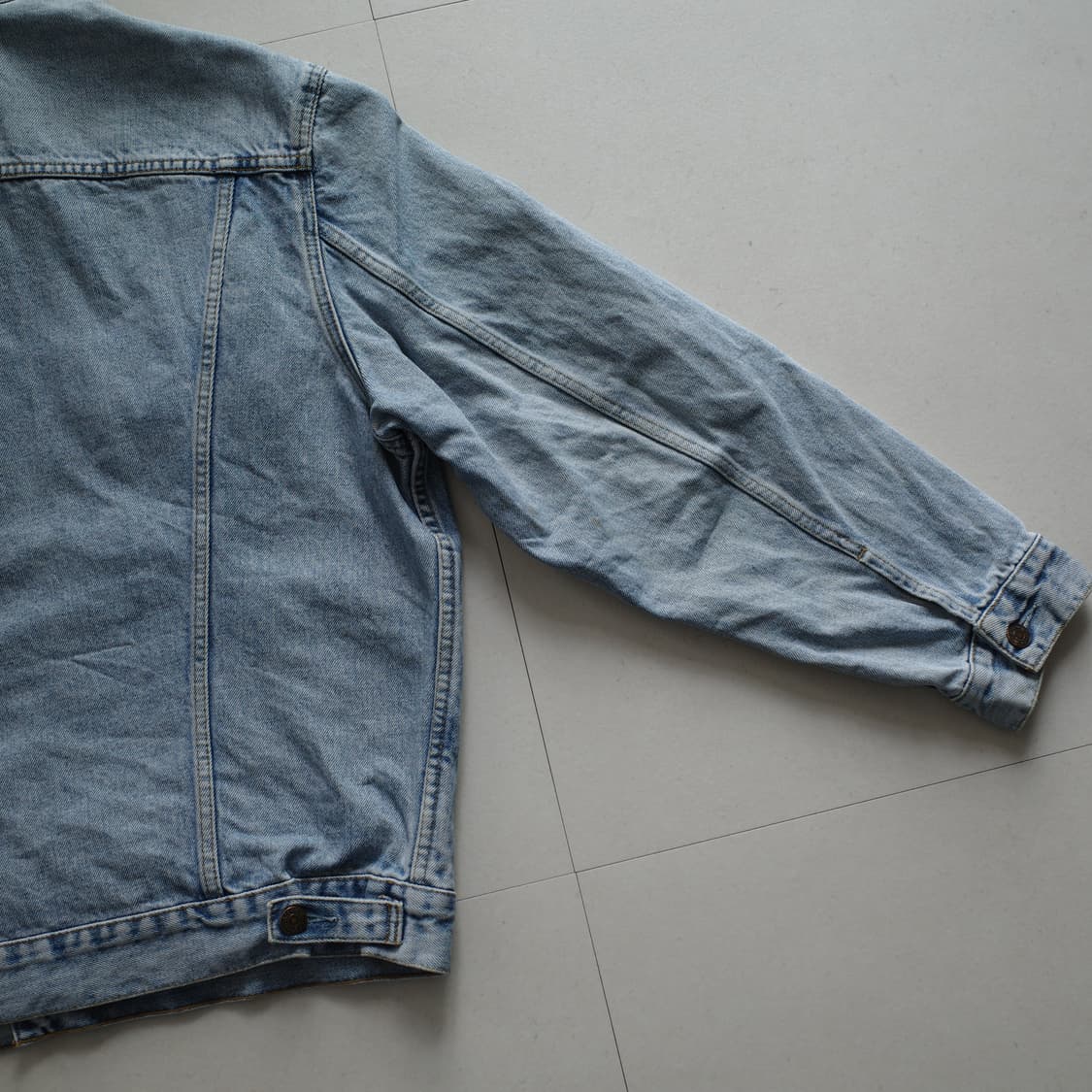 90s 리바이스 70503 데님 트러커 자켓 XL 상품이미지8