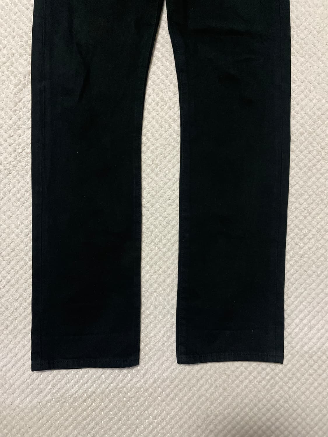 [30X32] 리바이스 501 오리지널 핏 프리미엄 빅E 데님 흑청 상품이미지4