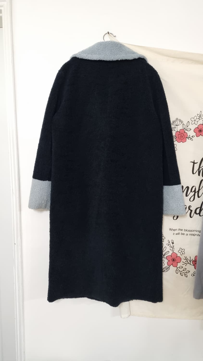 쥬시쥬디 롱 무스탕 양털 코트 XS 상품이미지4