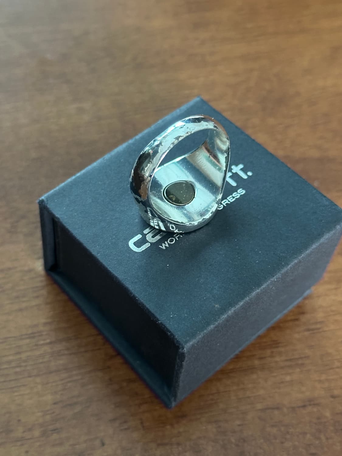 칼하트WIP 하트링 실버 L 은반지 (설명 확인!) 상품이미지5