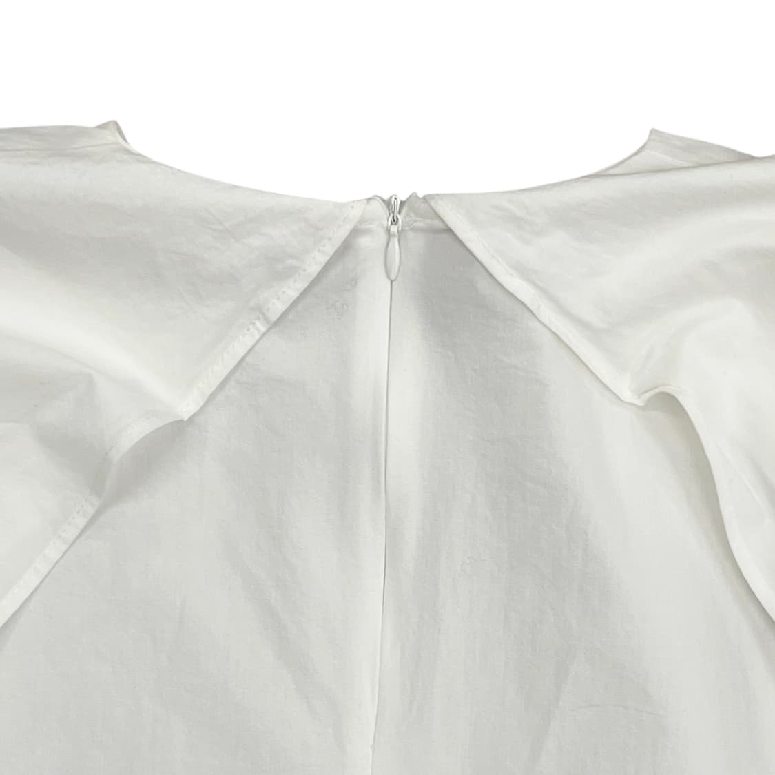 Cut Line White Blouse 상품이미지8