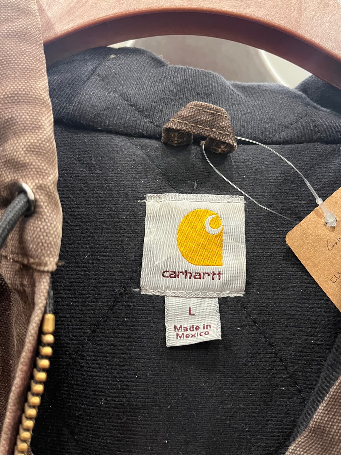 Carhartt 칼하트 디스트로이드 덕 액티브 후드 워크 자켓 상품이미지9