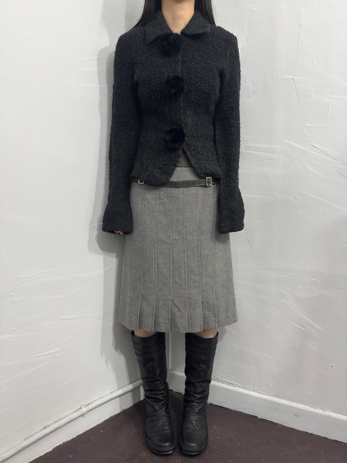 nara camicie wool cardigan 상품이미지2