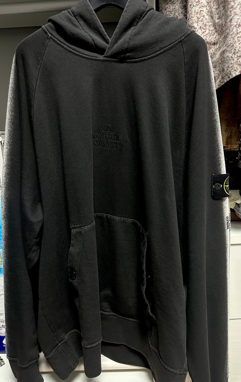 스톤아일랜드 슈프림 한정판 후드티 상품이미지8