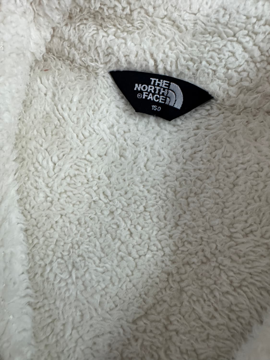 여성 노스페이스 키즈 뽀글이 집업 후리스 자켓 150 상품이미지3