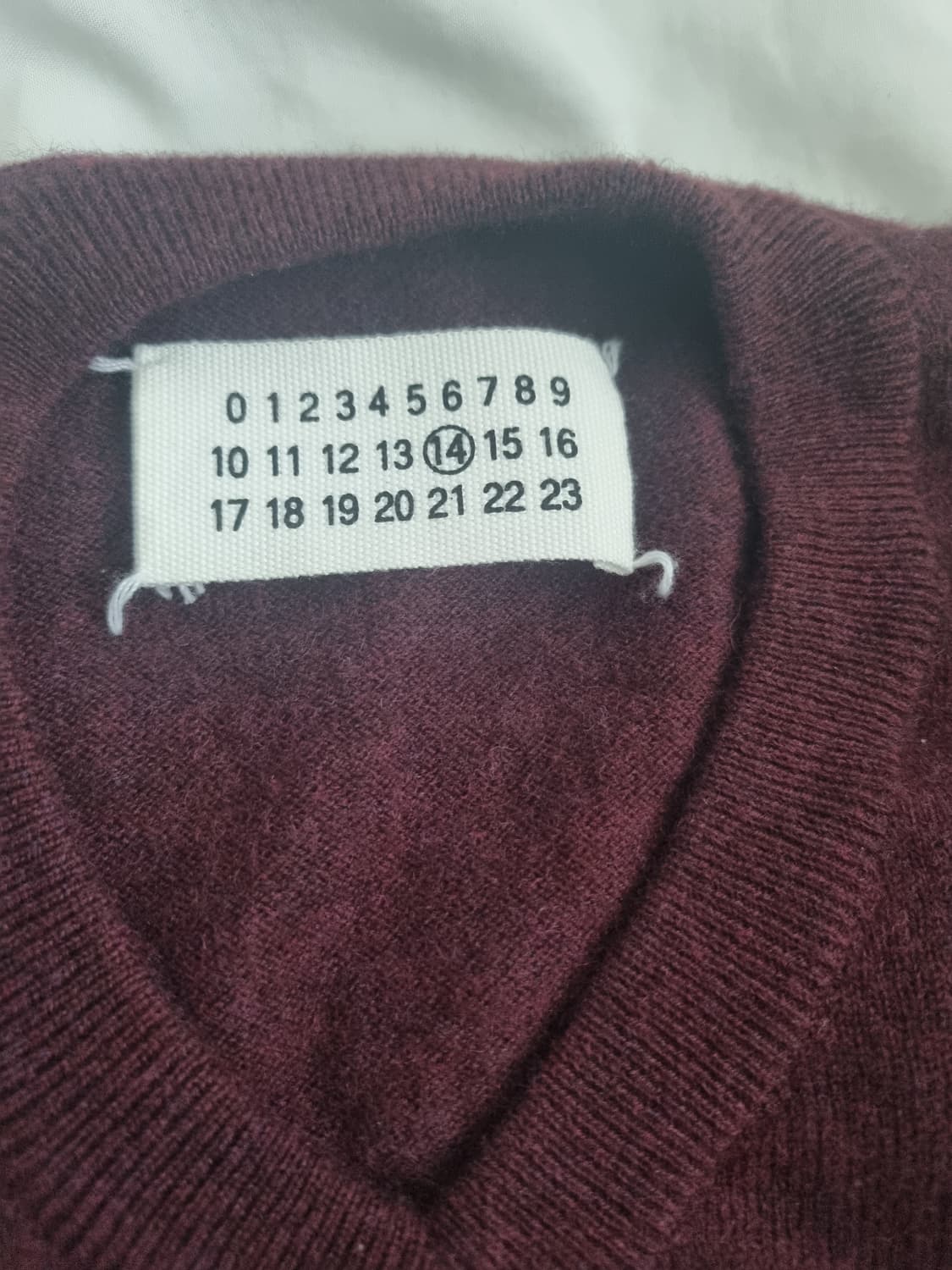 Martin margiela elbow patch knit M 상품이미지2