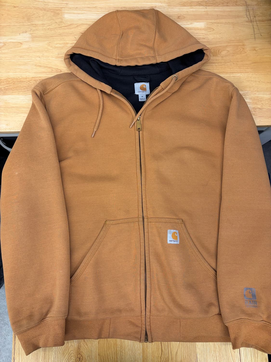 [M]칼하트 된장 써멀 후드집업 상품이미지1