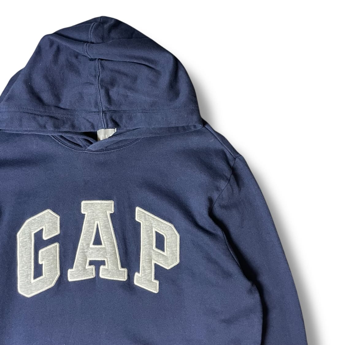 GAP 갭 빅로고 네이비 오버핏 후드티 L 상품이미지3