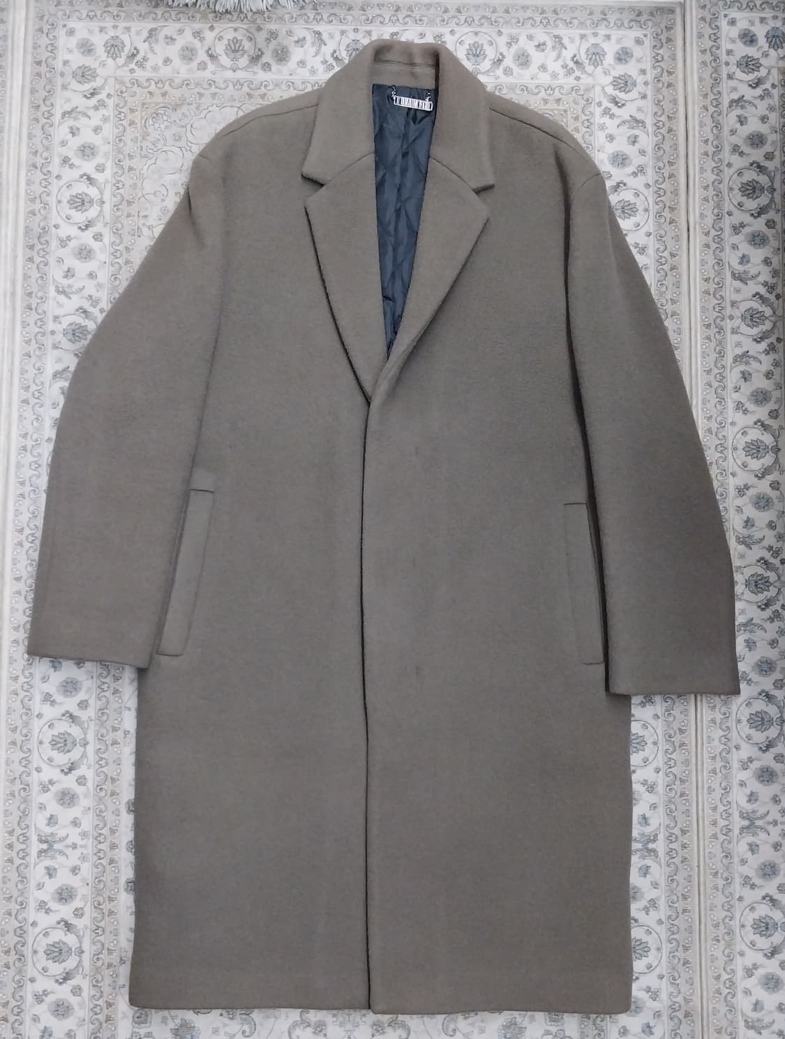 드로우핏 브라운 울 캐시미어코트 L 상품이미지1