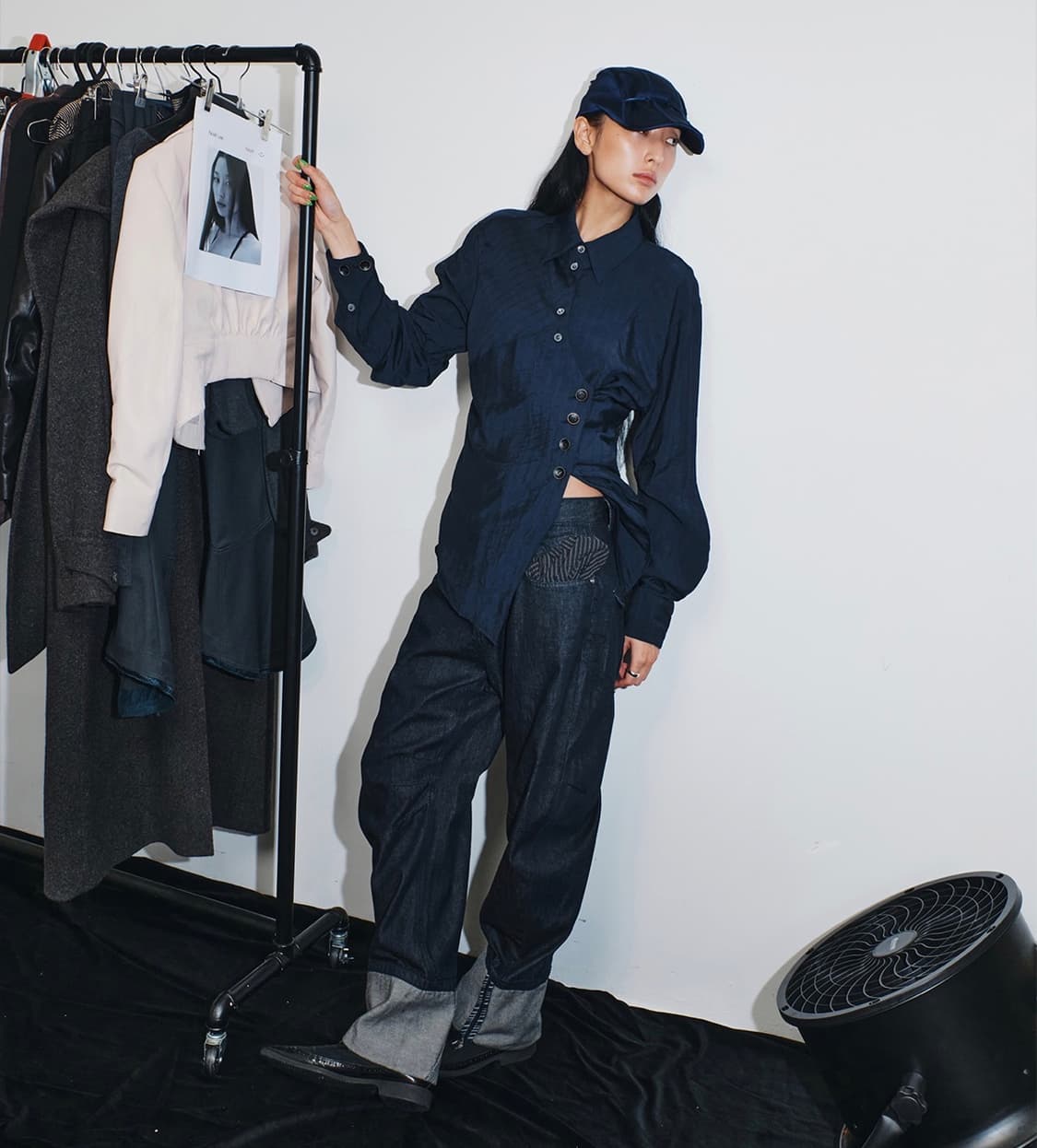 미스치프 LAZY DROP JEAN_INDIGO  상품이미지2