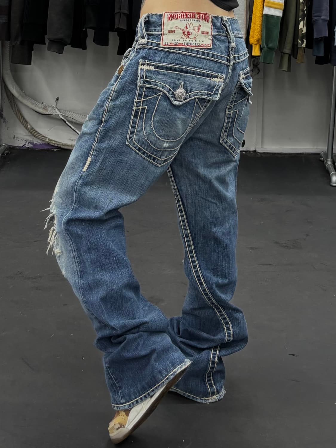 트루릴리전 조이 슈퍼티 데님팬츠 상품이미지4