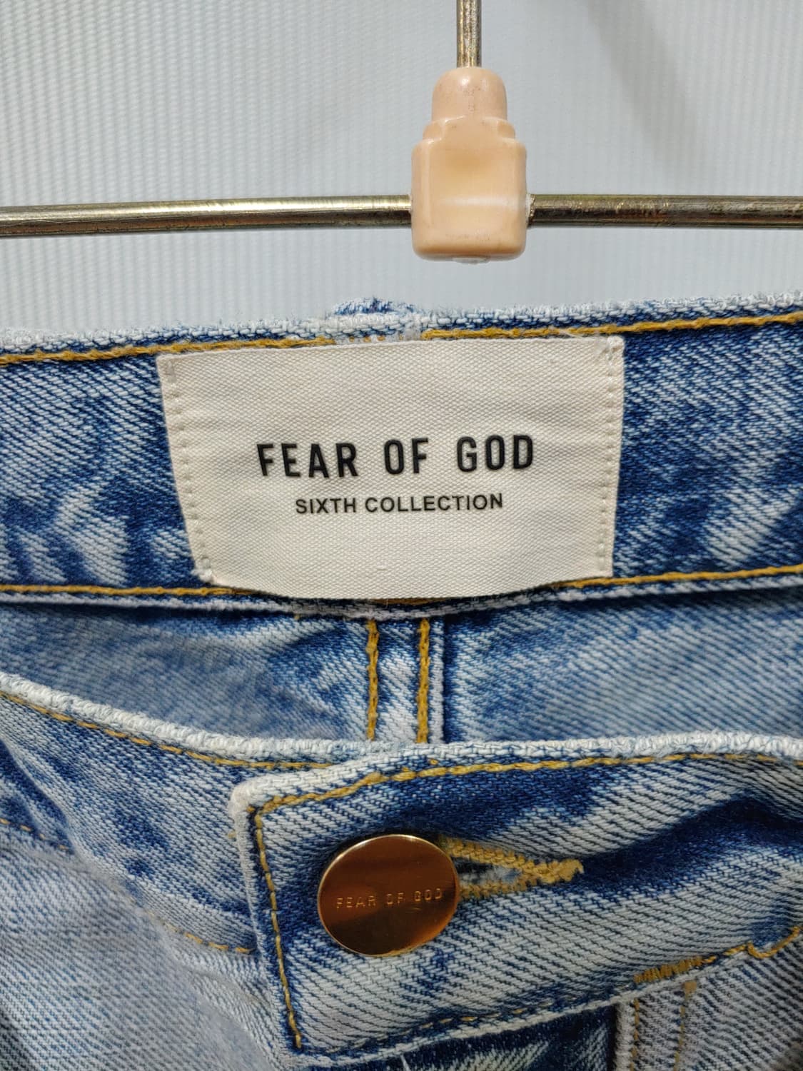 피어오브갓 6th 콜렉션 리버스 데님 팬츠 28 상품이미지3