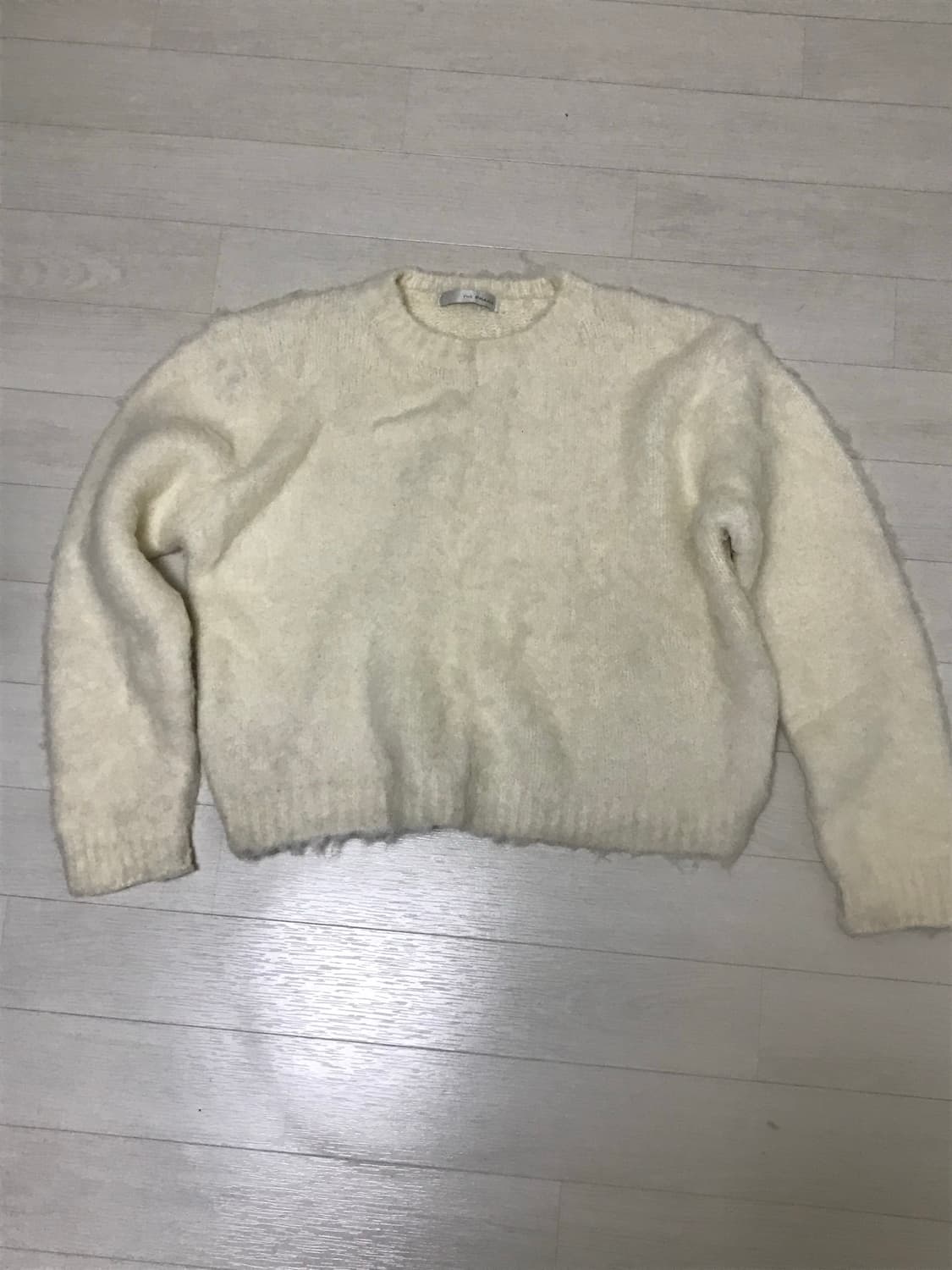 아이보리 니트 상품이미지2