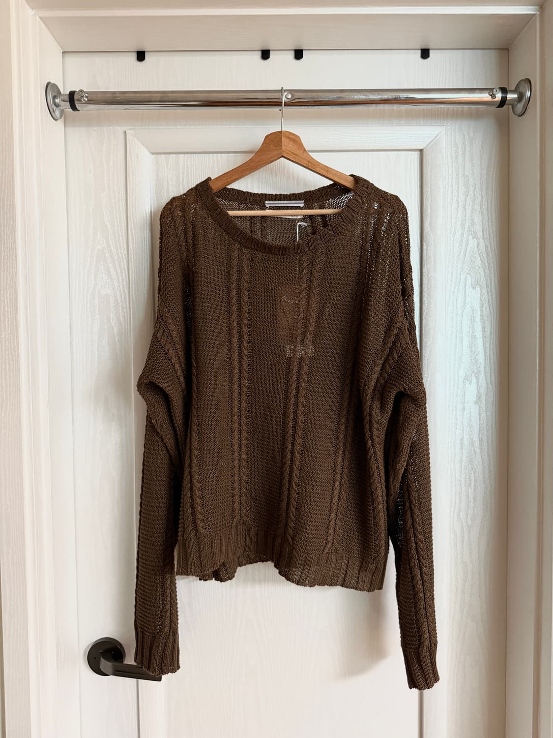 linen cable knit 상품이미지2