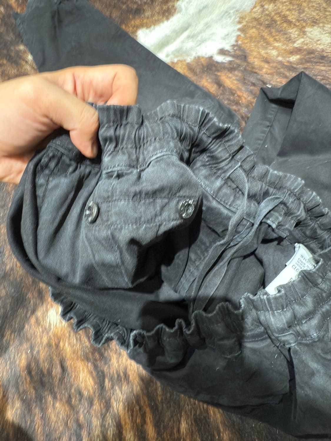 스톤아일랜드 가먼츠 다잉 카고팬츠 상품이미지3