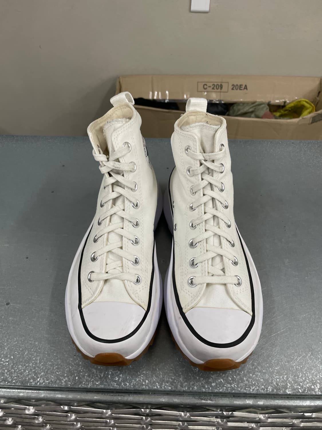 컨버스 런스타 하이크 화이트 250 상품이미지5