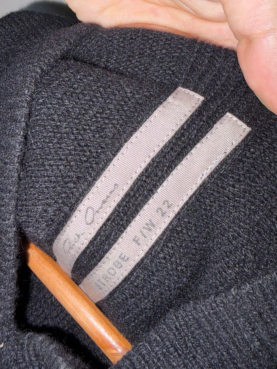 릭오웬스 니트 후디 상품이미지3