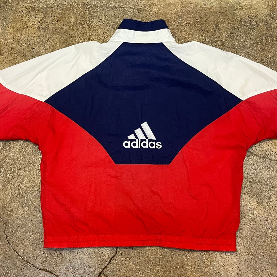 미국 빈티지 아디다스 배색 바람막이 상품이미지7