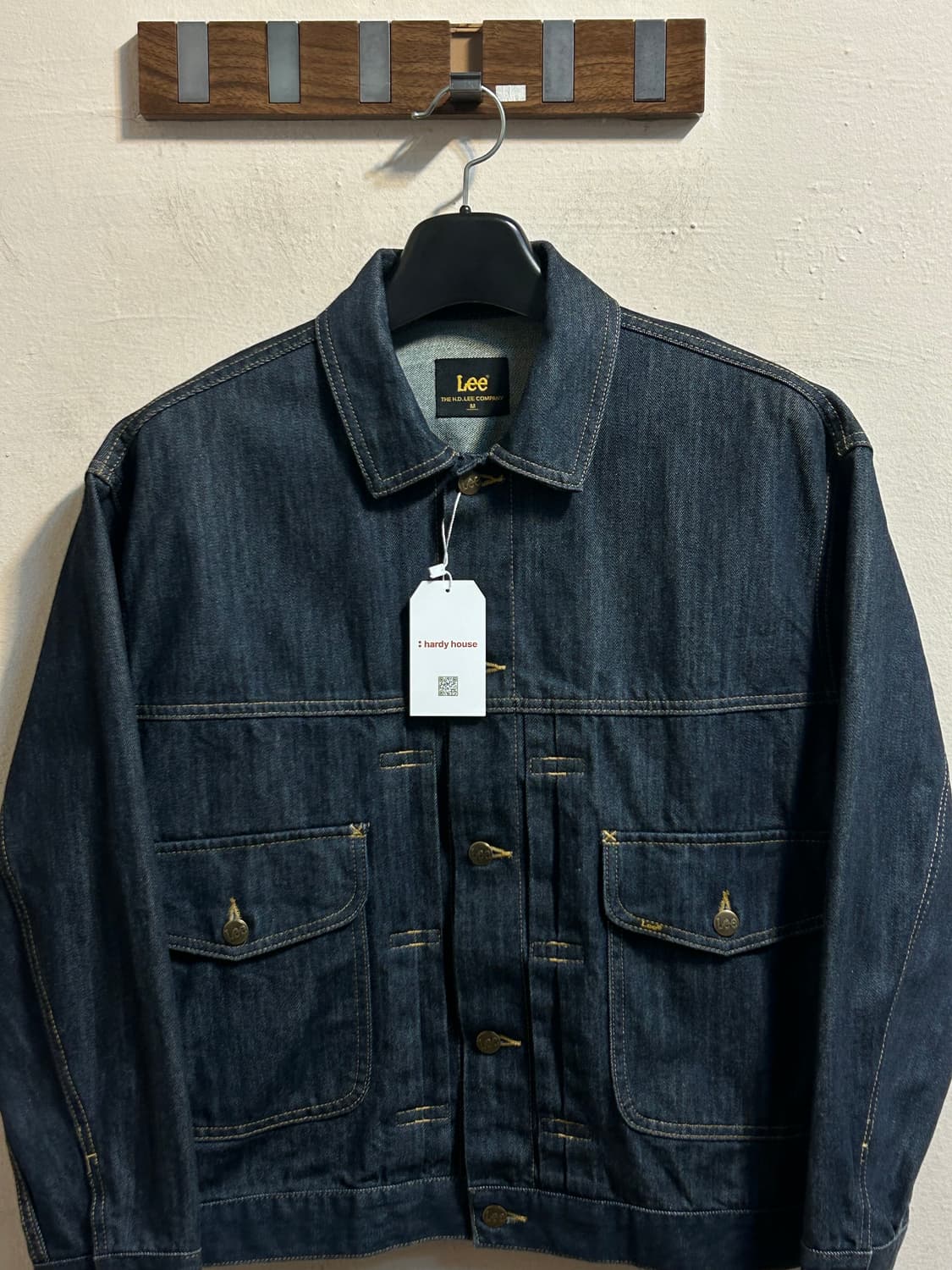 리 데님 코듀라 워크 자켓 상품이미지2