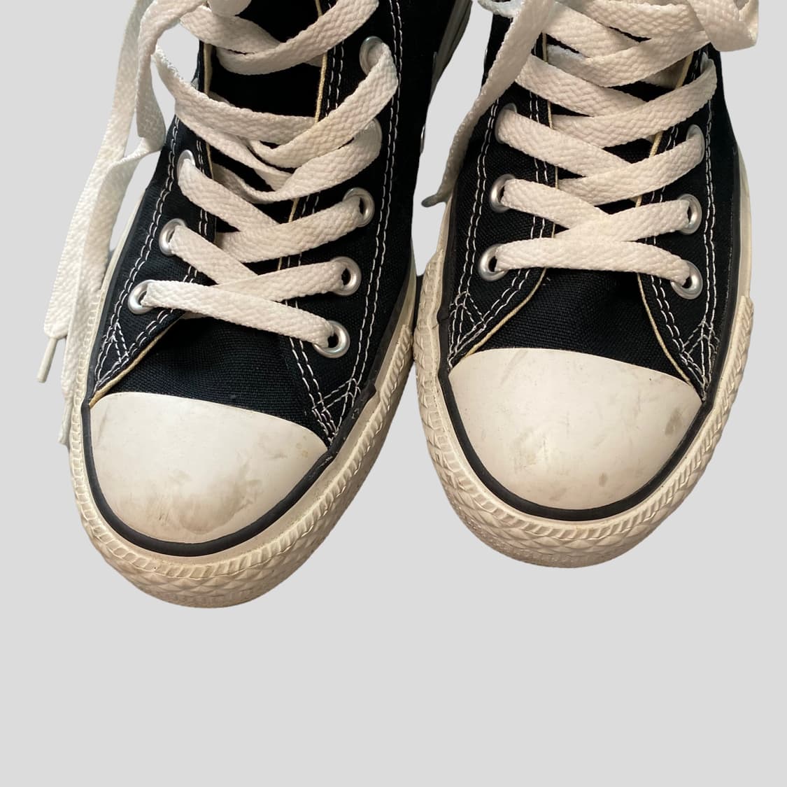 (250)컨버스 검흰 하이 올스타  상품이미지3