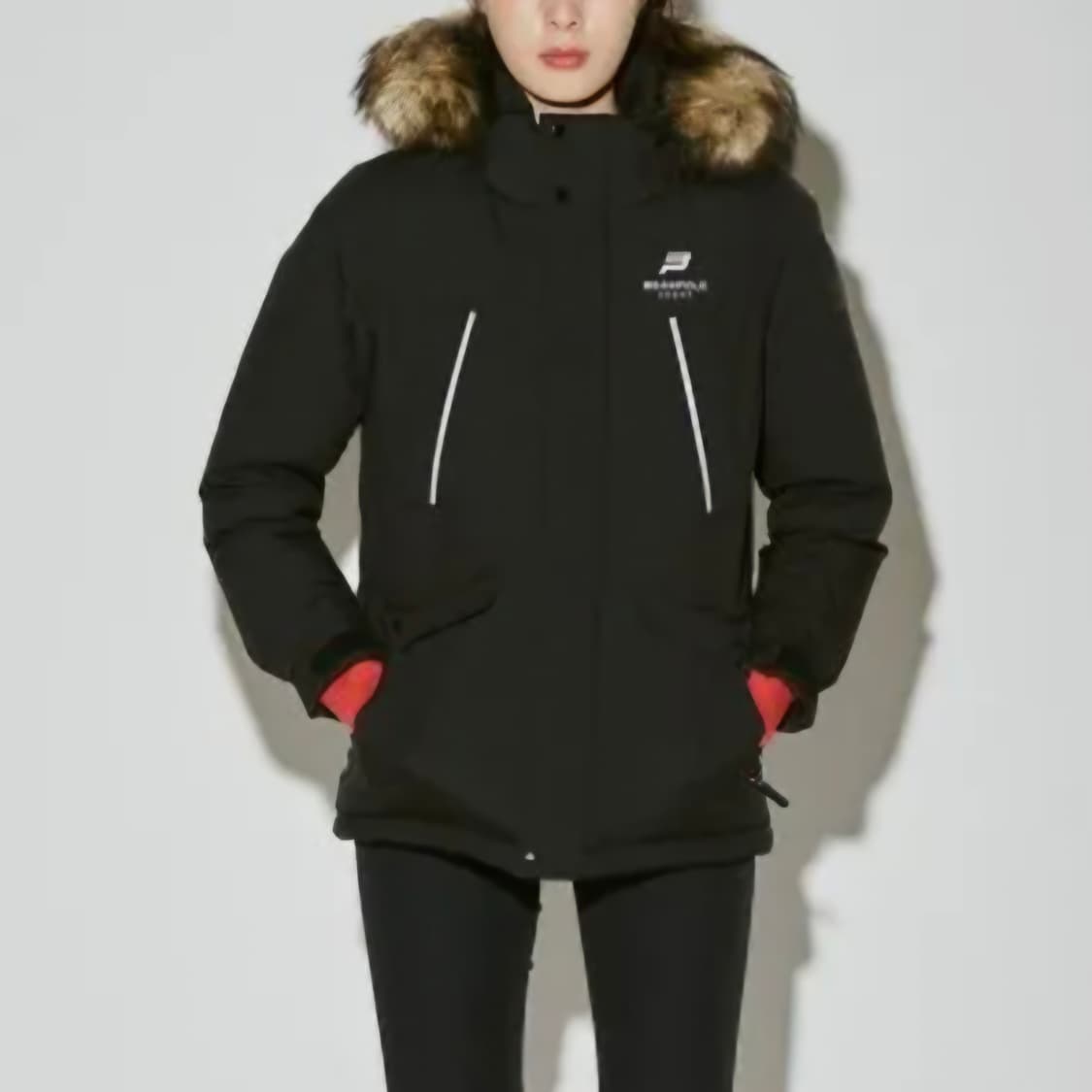 빈폴 남여공용 Unisex 블랙 SUPER STANDARD 덕다운 패딩  상품이미지4