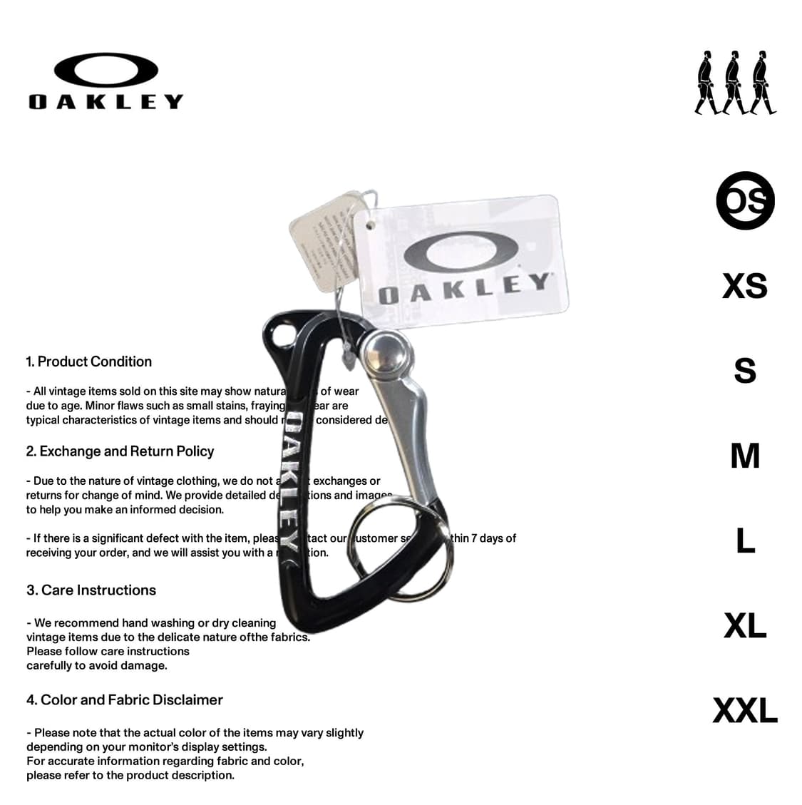 오클리 라지 사이즈 카라비너 상품이미지1