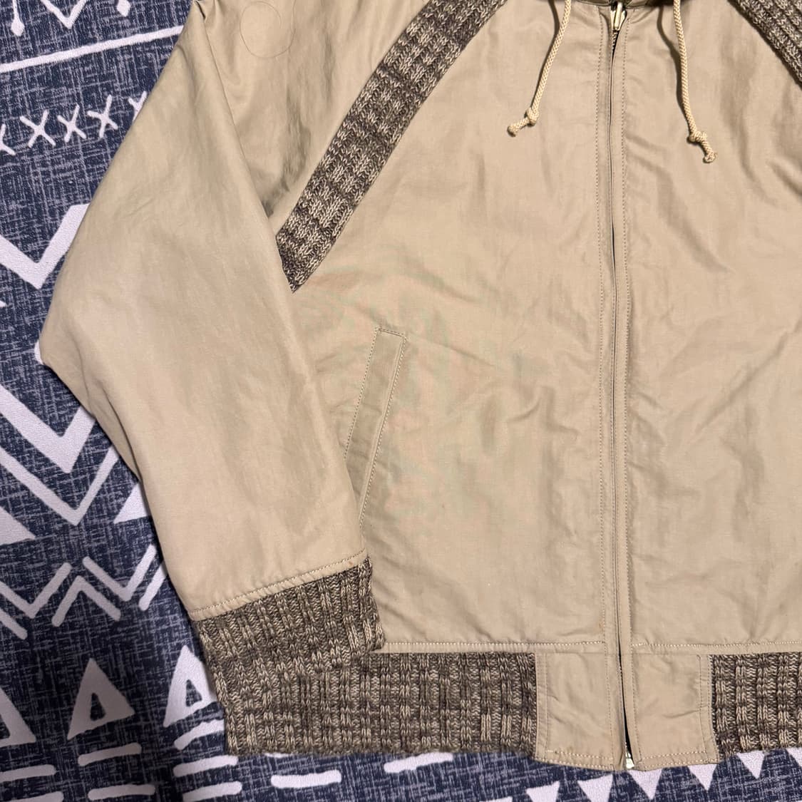  니들스 00s 아카이브 리버시블 니트 믹스 자켓  상품이미지5