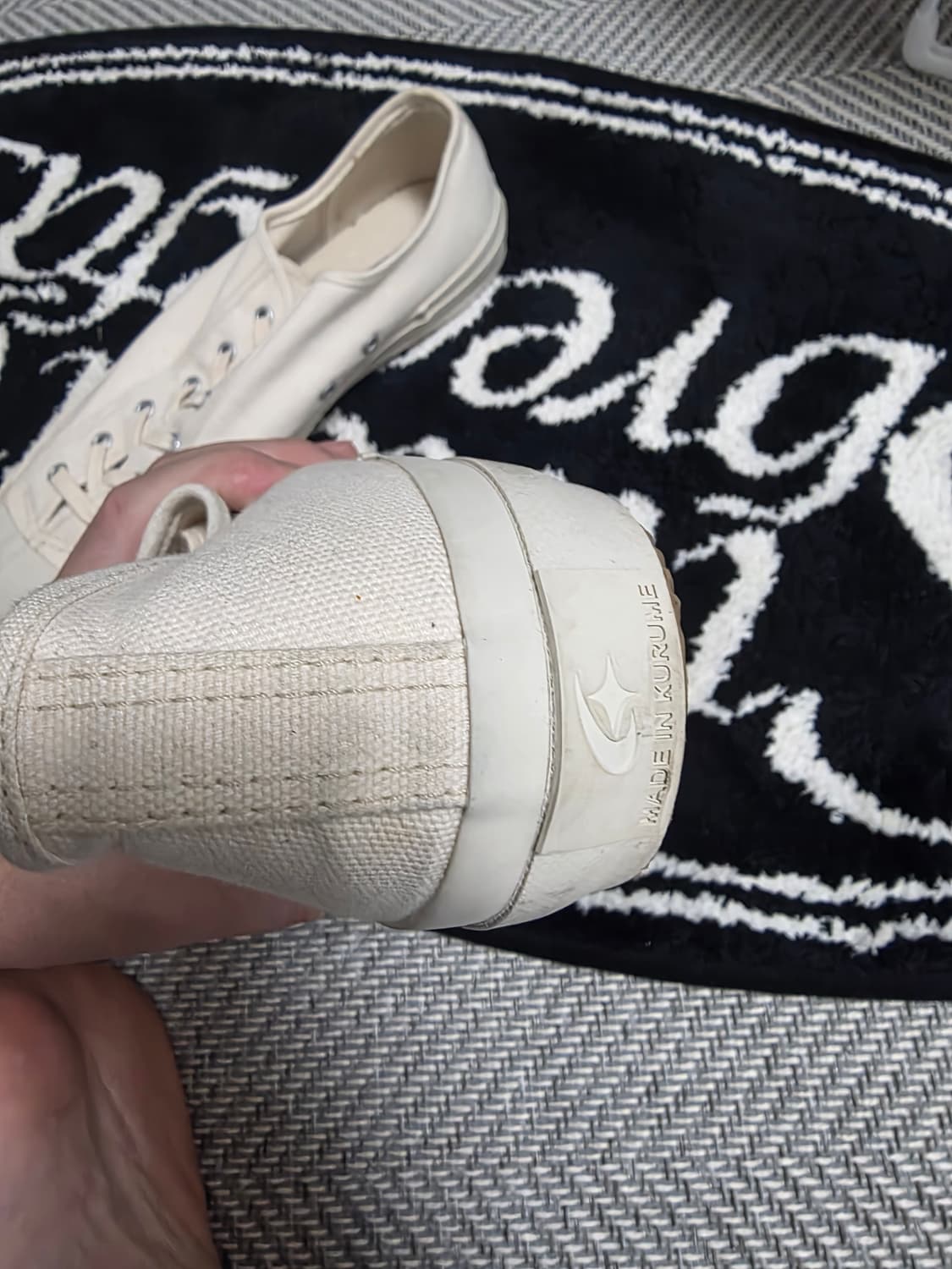 일본 대표 단화 문스타 짐클래식 크림 1회착 상품이미지4