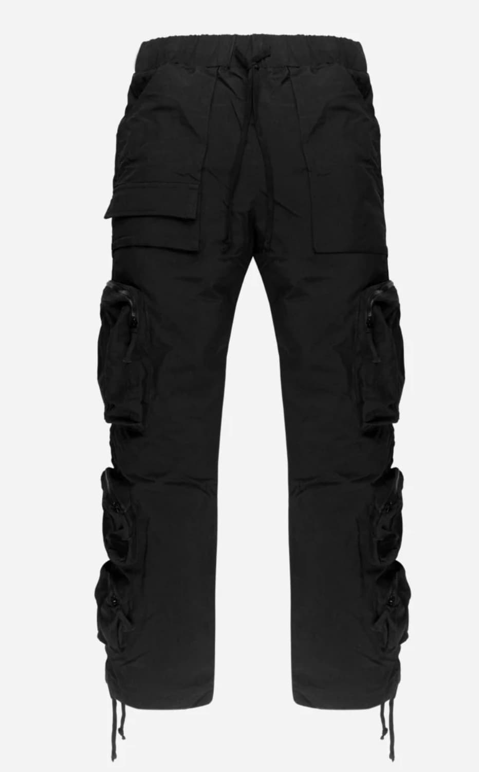 L) whoisjacov 멀티카고 팬츠 블랙 상품이미지3