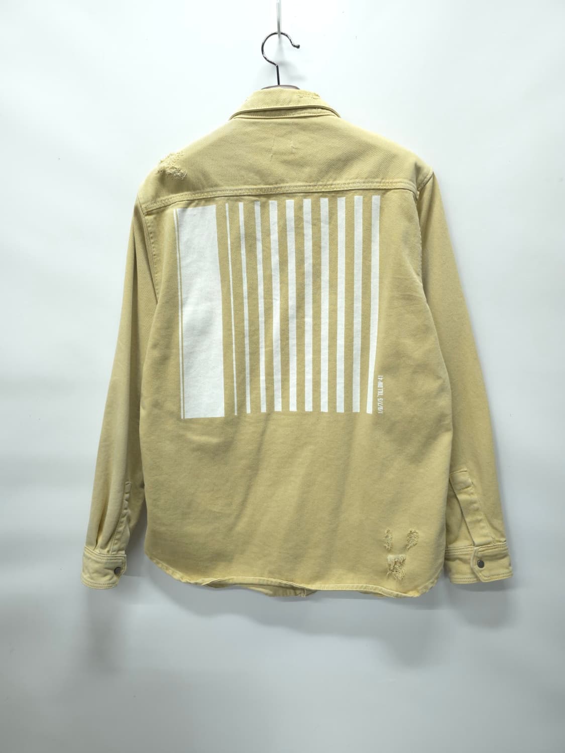 자라(ZARA) 데미지워싱 셔츠자켓 ( XL ) 상품이미지7