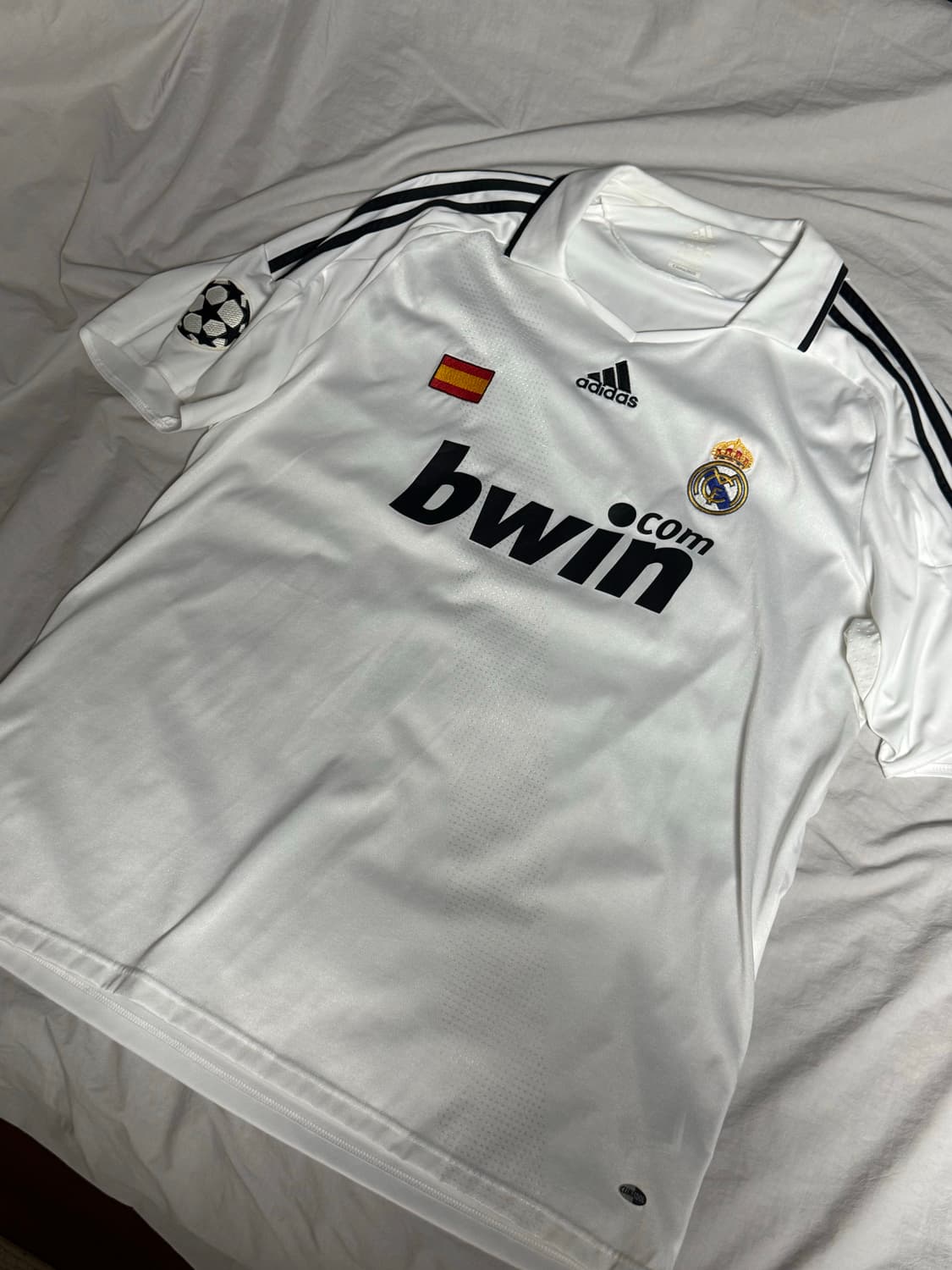 08-09 레알마드리드 홈 유니폼 챔스 상품이미지2