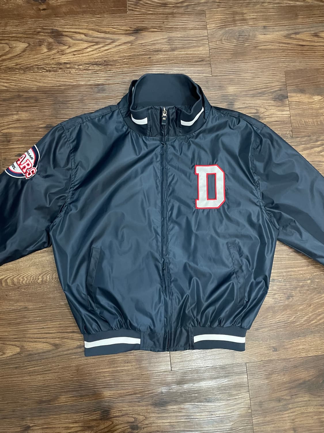 두산베어스 야구점퍼 자켓 네이비 상품이미지1