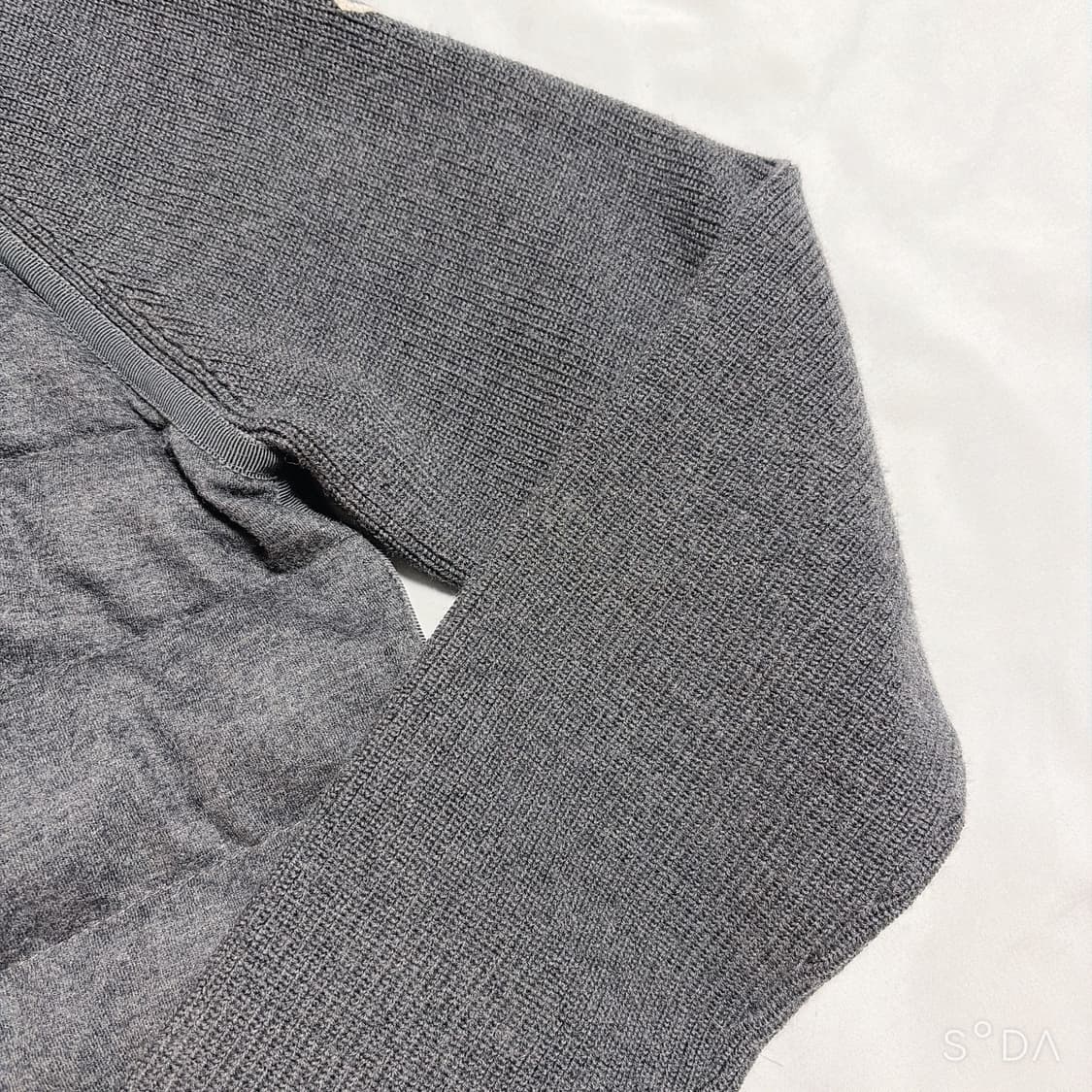 몽클레어 남성 니트 패딩 자켓 그레이 M 상품이미지7