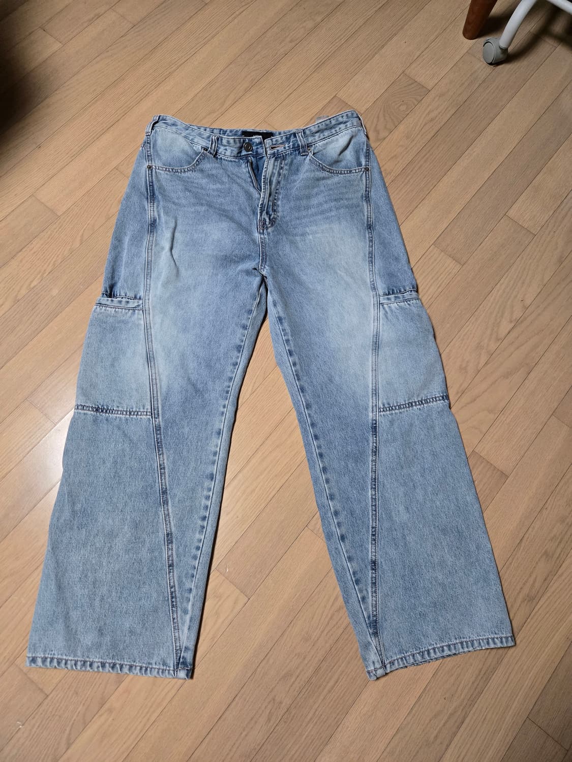 일꼬르소 사이드 심리스 데님 팬츠 L사이즈 상품이미지2