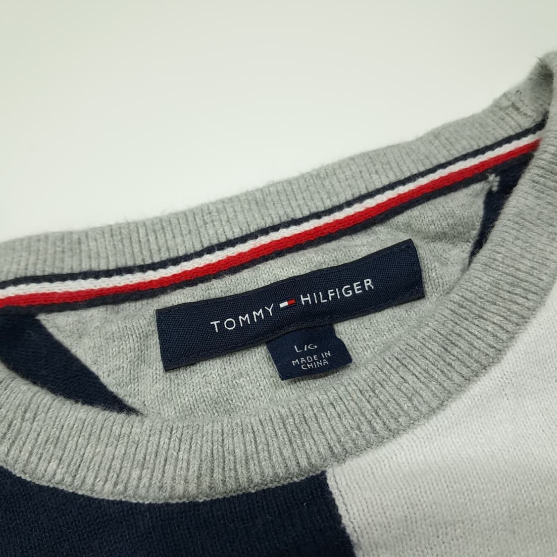 CL054 L 타미힐피거 시그니처 HILFIGER 스펠아웃 빅 로고 컬 상품이미지3