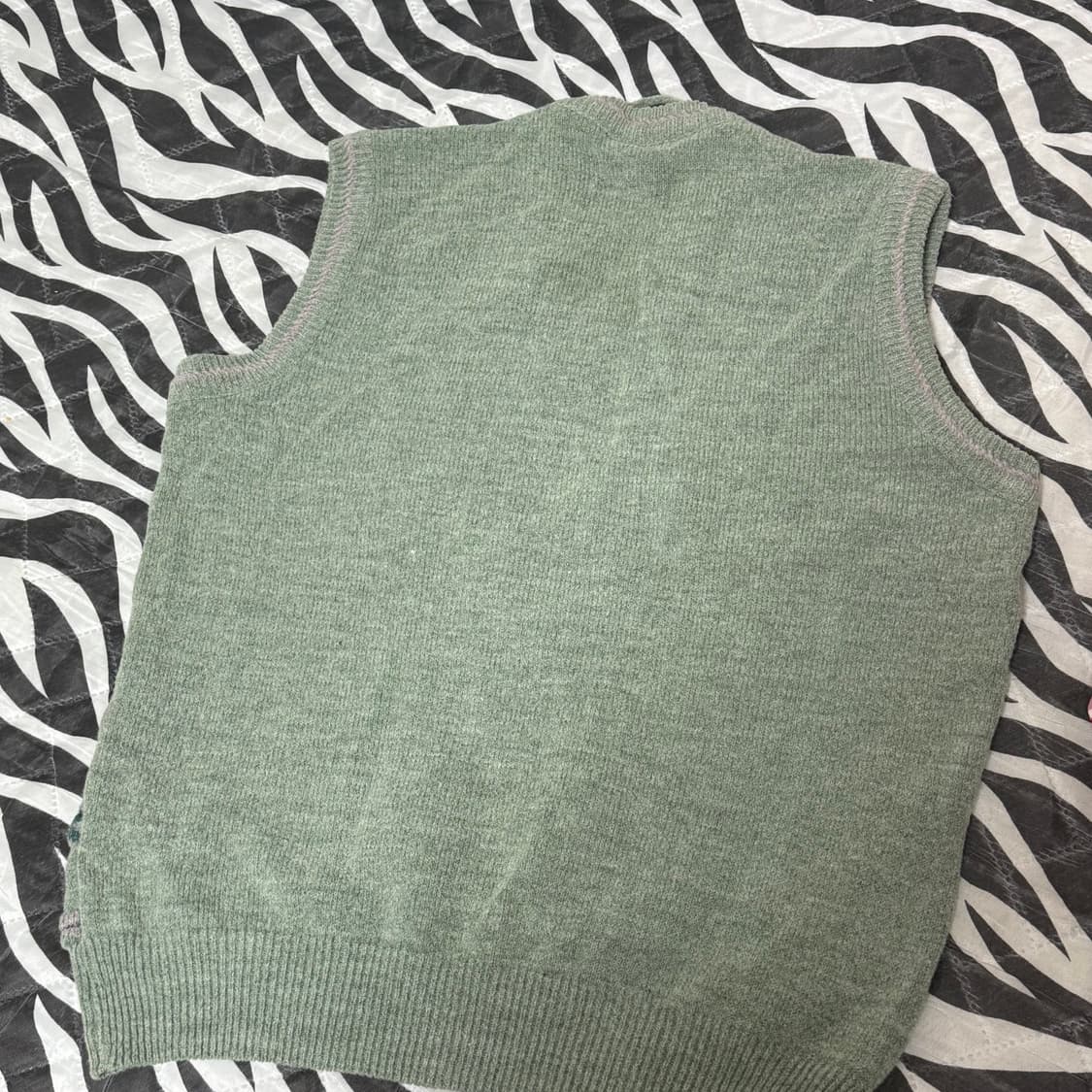 빈티지 니트조끼 상품이미지2