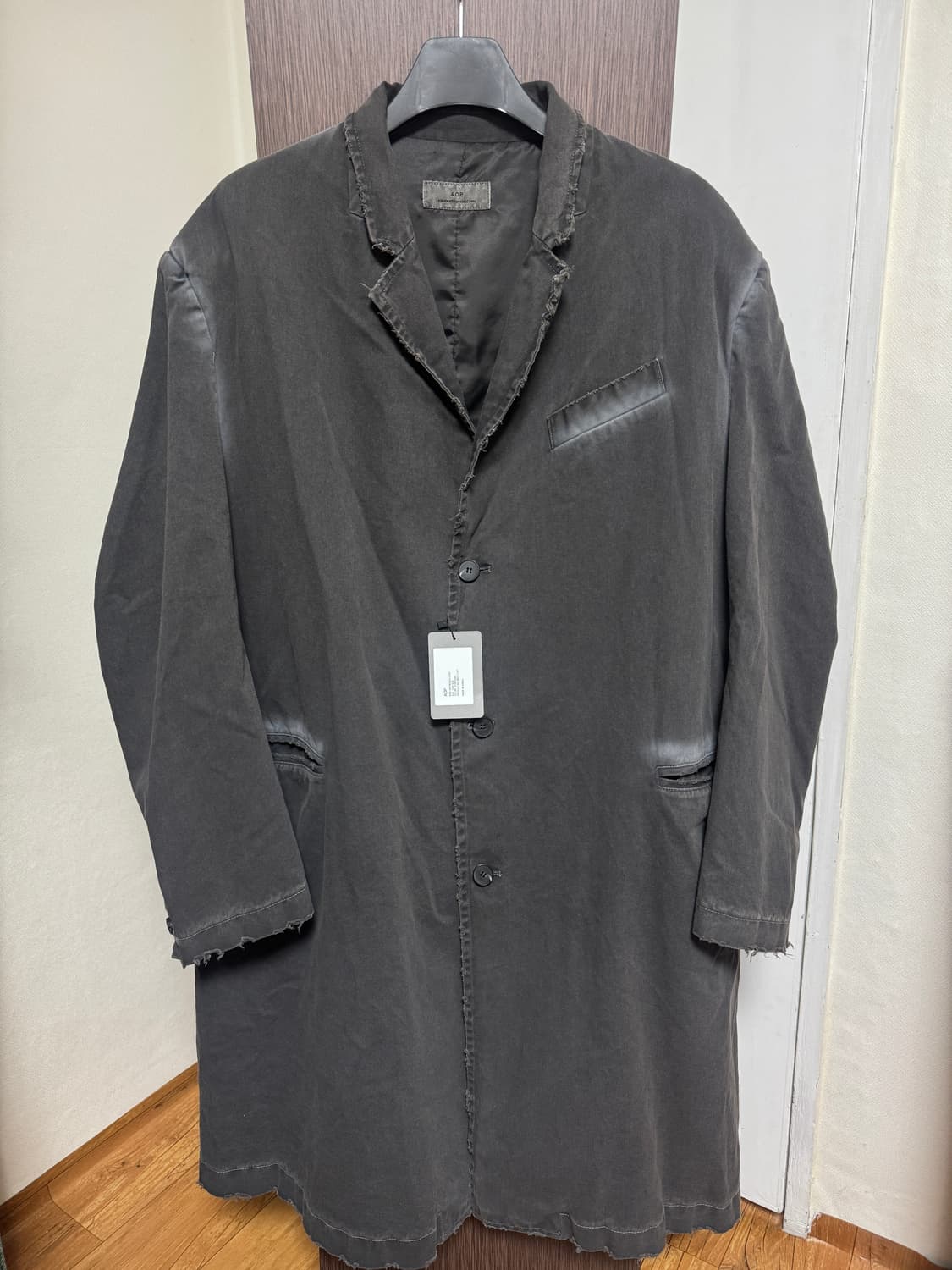 aop 에이옵 코트 차콜 상품이미지2