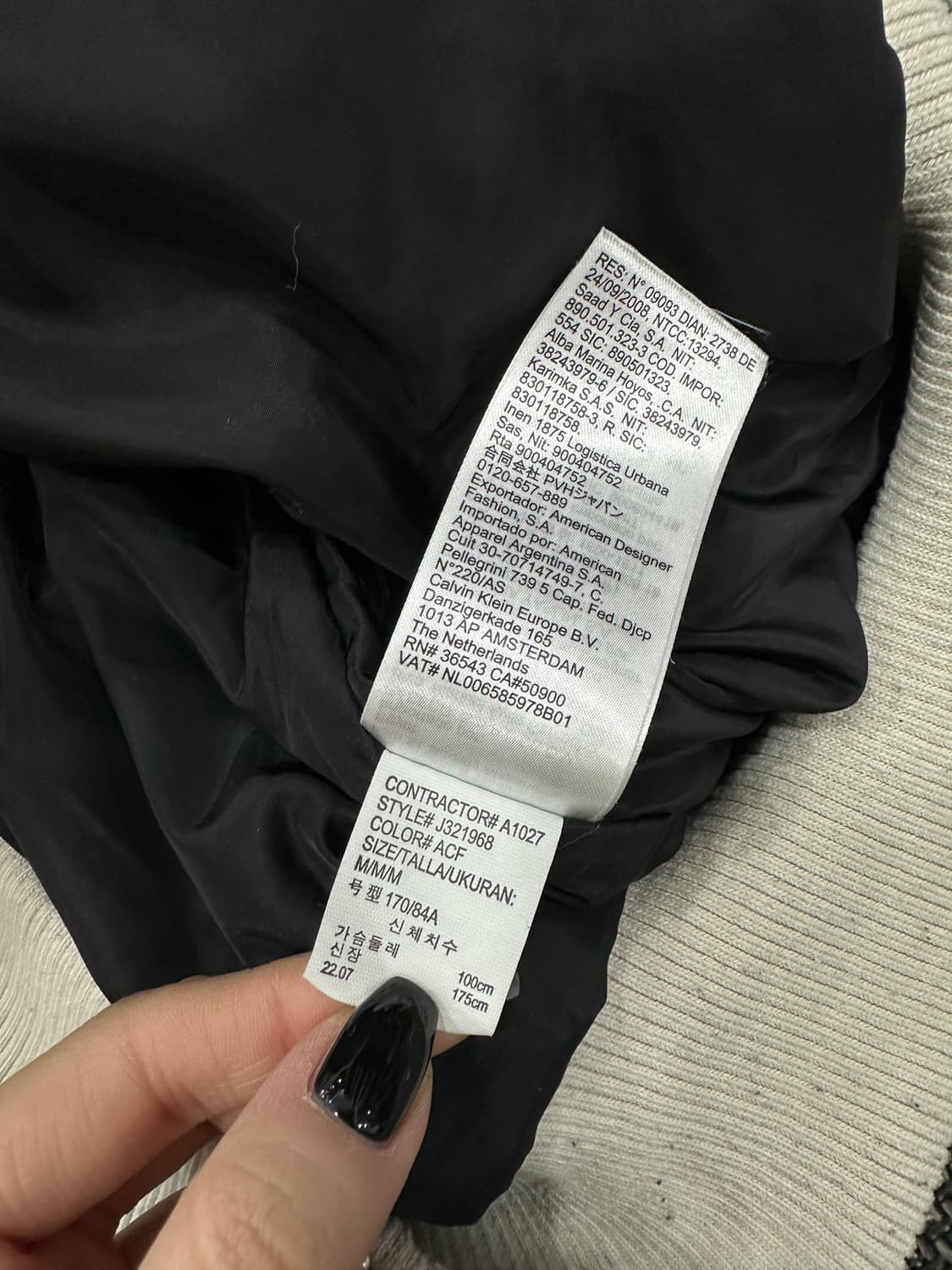 캘빈클라인 뽀글이 점퍼 상품이미지5