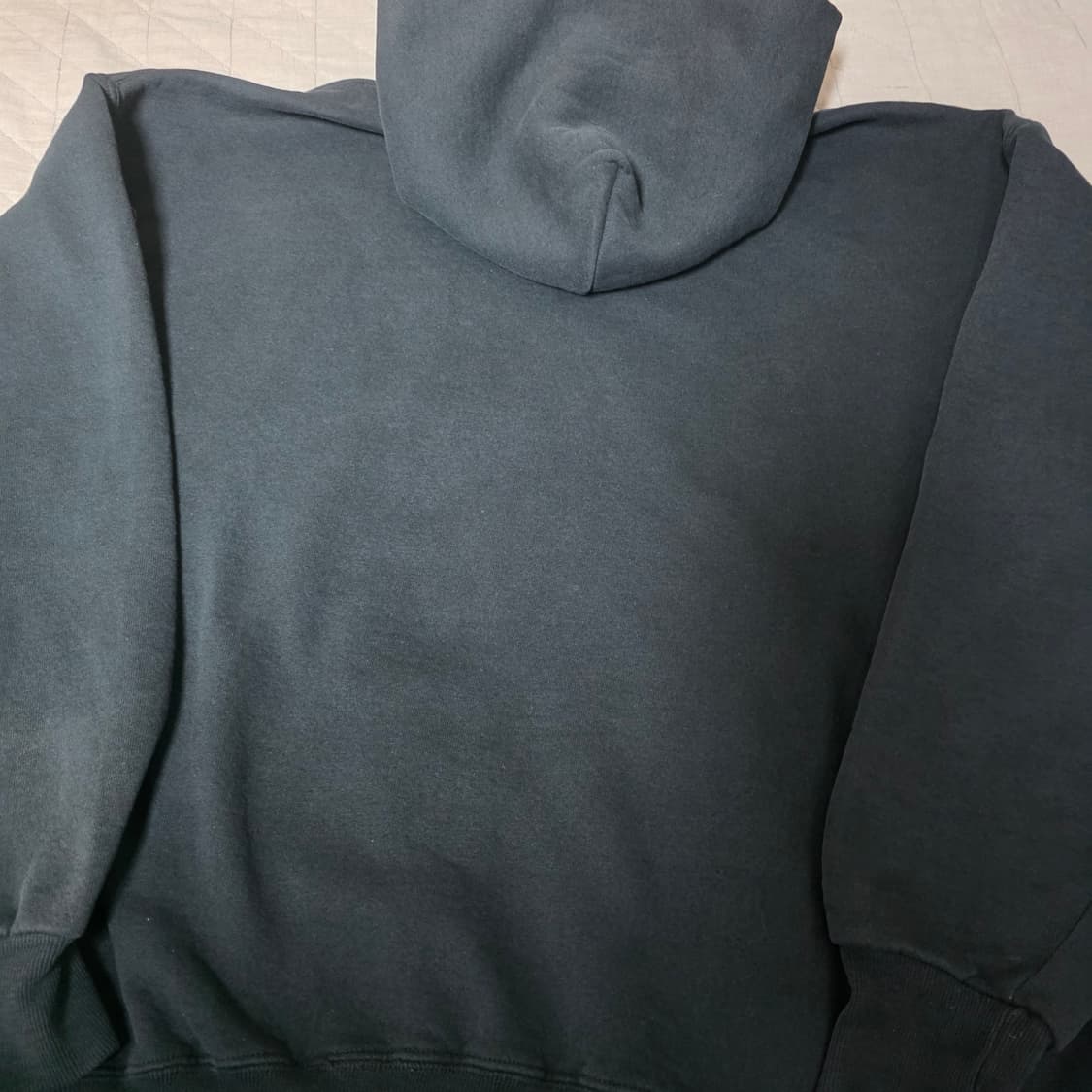 [XL] 90s 빈티지 러셀 애슬레틱 후드 후디 블랙 페이드 상품이미지4