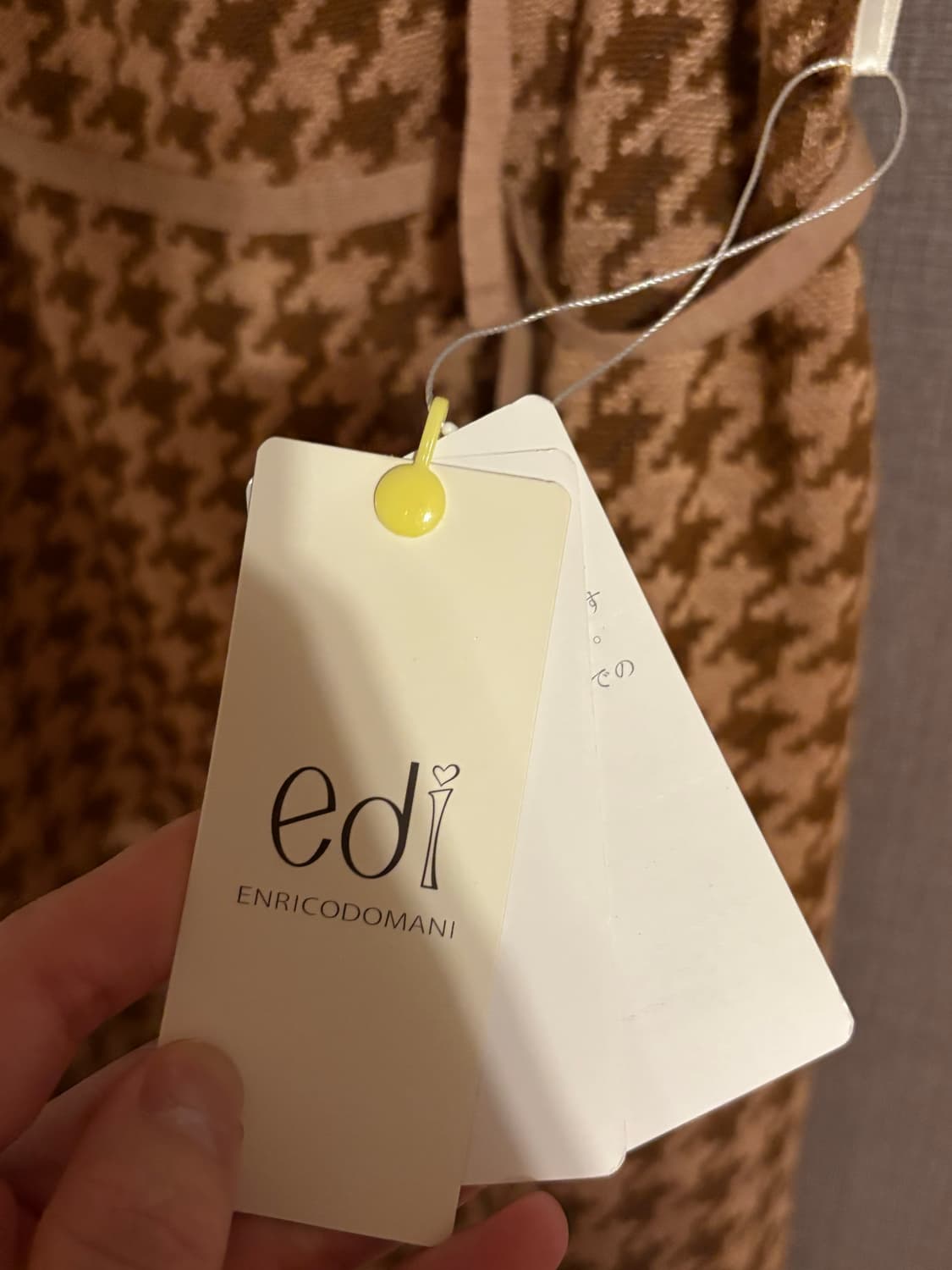 [새상품]edi ENRICODOMANI 하운즈투스 스커트 Japan 상품이미지4