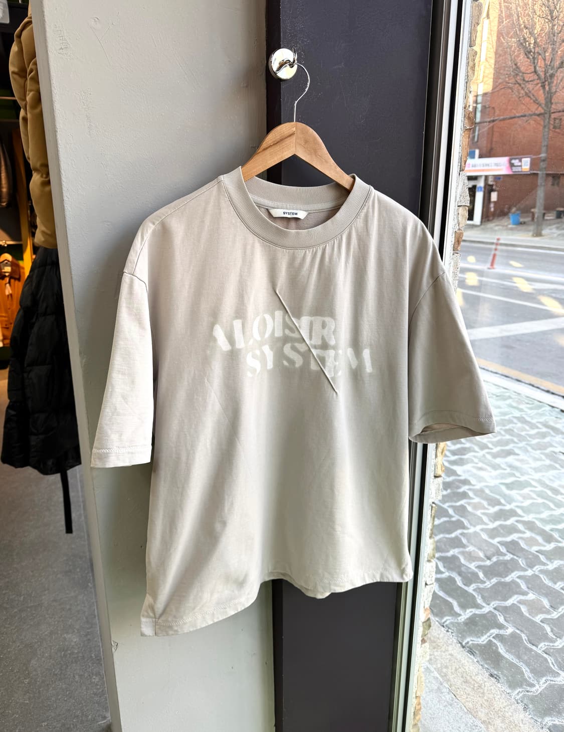 100~105/ 시스템옴므 24FW 라운드 반팔 상품이미지2