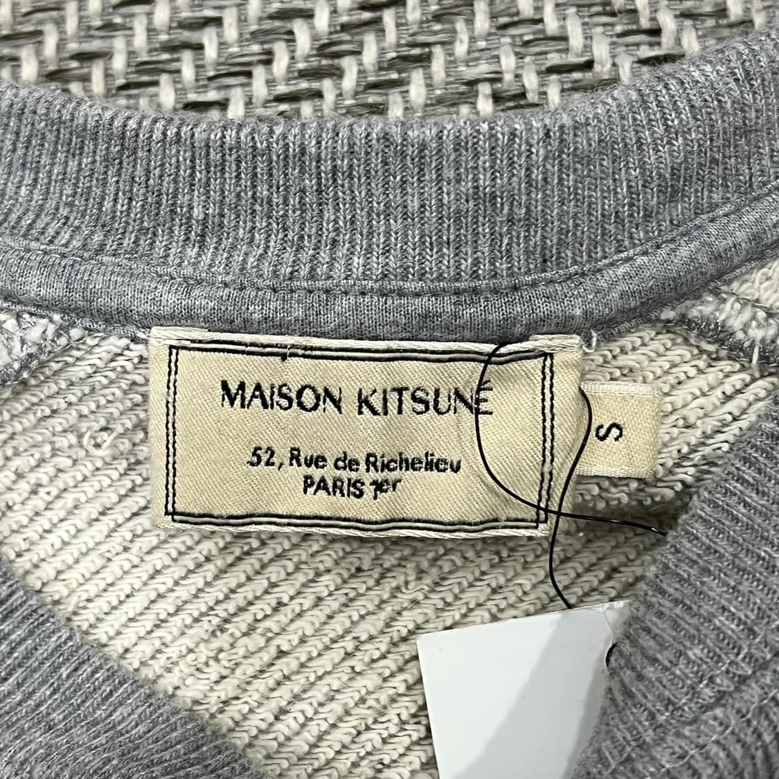 메종키츠네 자수 스웻셔츠 s08436 상품이미지7
