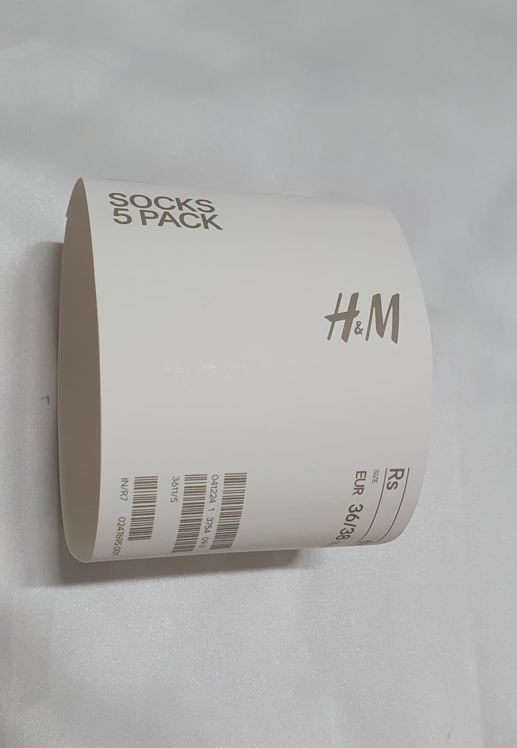 5컬레 가격~ 레드 그레이 네이비 핑크 하트 립 당구 에이치앤엠 양말  상품이미지10