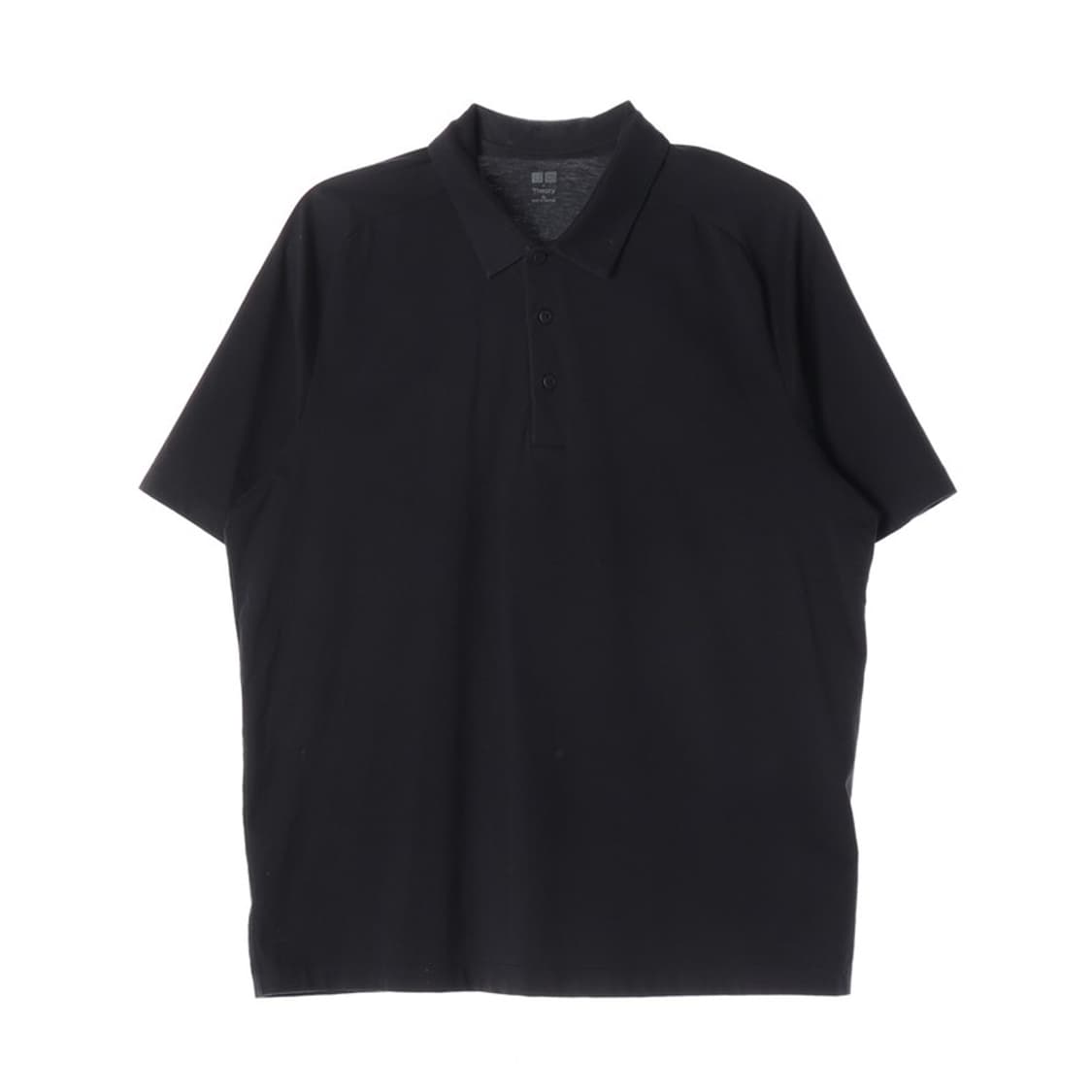 띠어리 x 유니클로 콜라보 블랙 폴로 셔츠 XL 상품이미지1