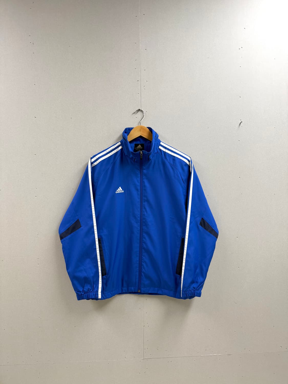 공용 S / 아디다스 바람막이 점퍼 블루 상품이미지1
