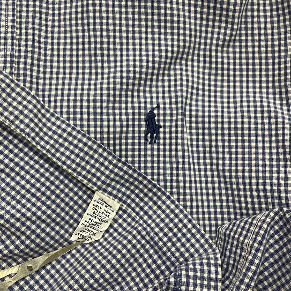 (XL) POLO 폴로 랄프로렌 체크 셔츠 블레이크 상품이미지9