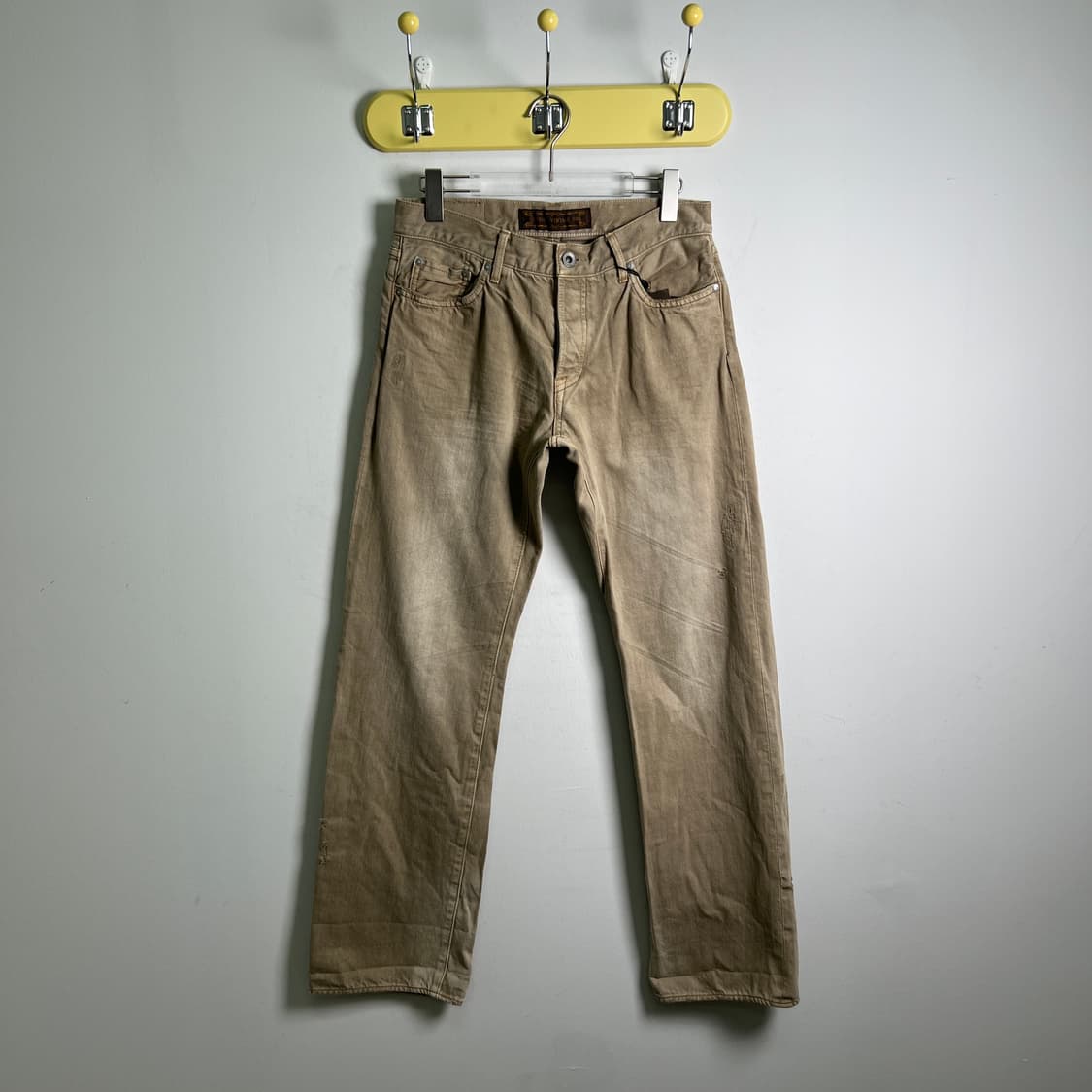 goa 고아 피그먼트 다잉 페이딩 데님 팬츠 상품이미지1