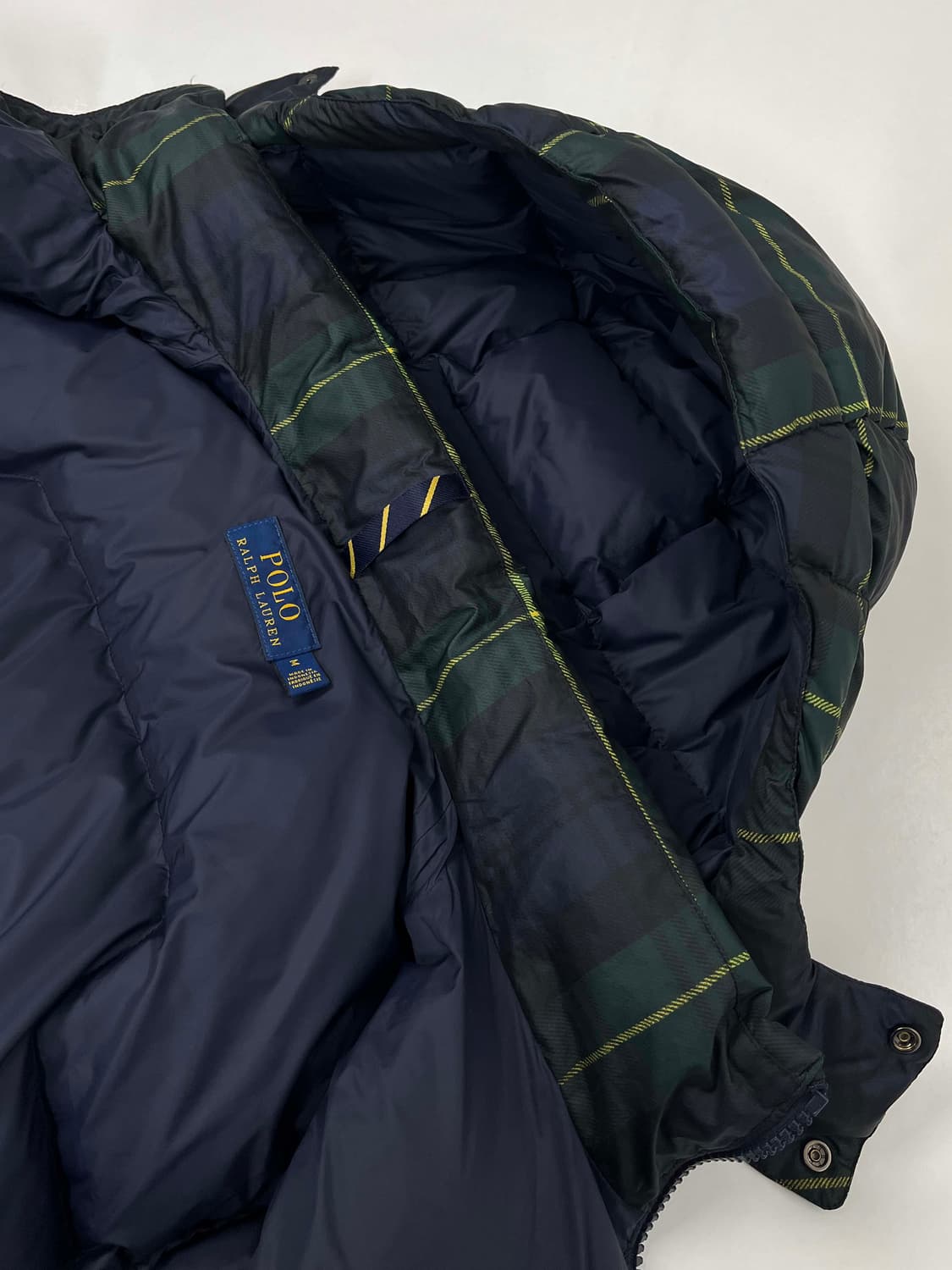 폴로 랄프로렌 블랙와치 콜드웨더 필파워 헤비다운 푸터 패딩자켓 상품이미지8