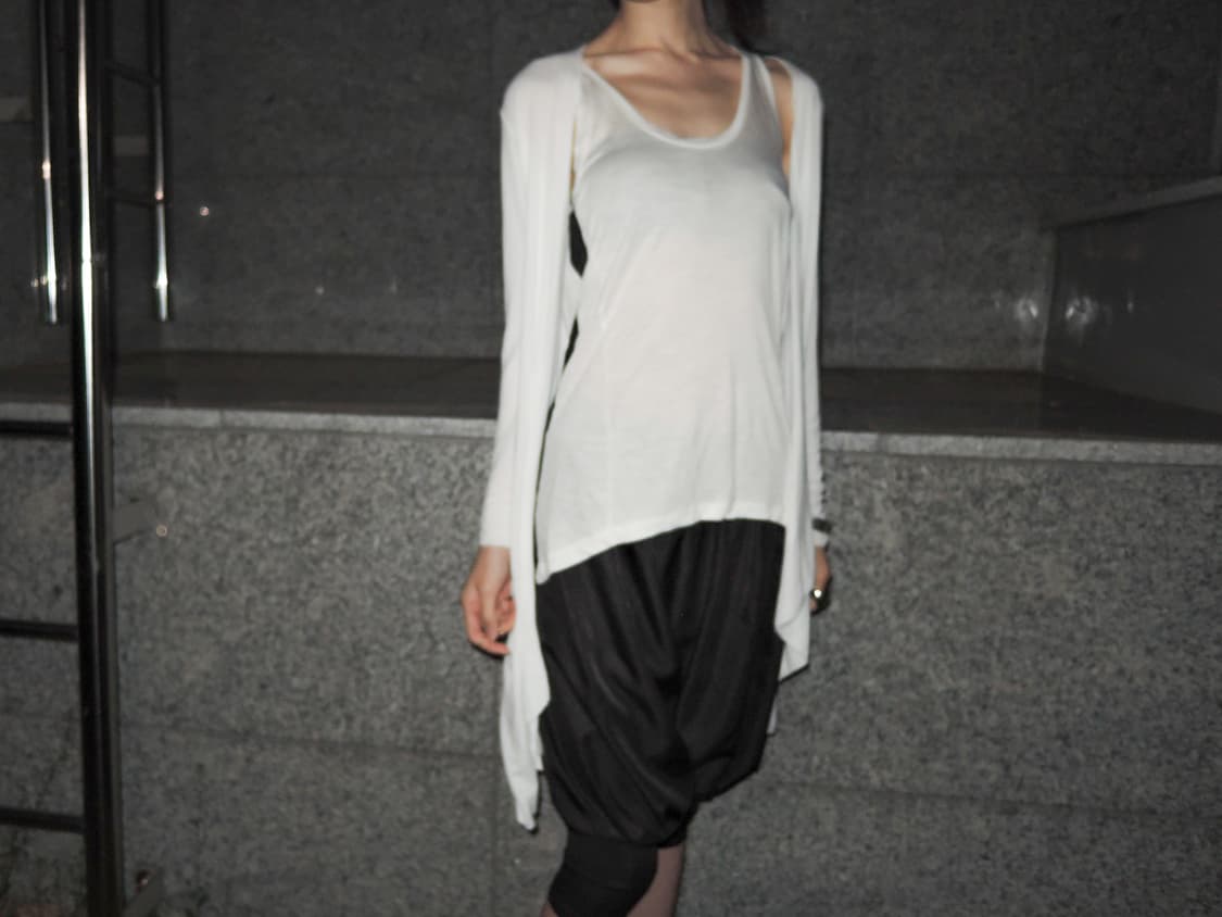 Long Draped Open Cardigan 상품이미지3
